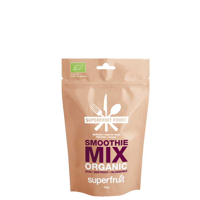 Bild av Smoothie Mix - Acai, Rödbeta, Blåbär EKO, 100 g