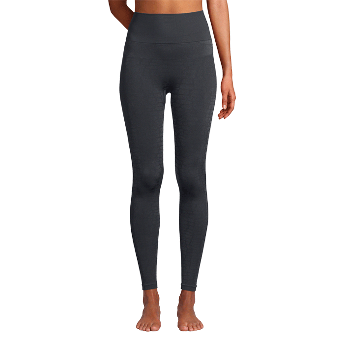 Bild av Shiny Alligator Seamless Tights, Shadow Grey