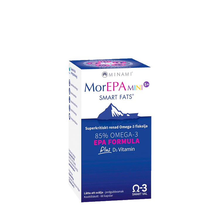 Bild av MorEPA Mini Smart Fats, 60 kapslar