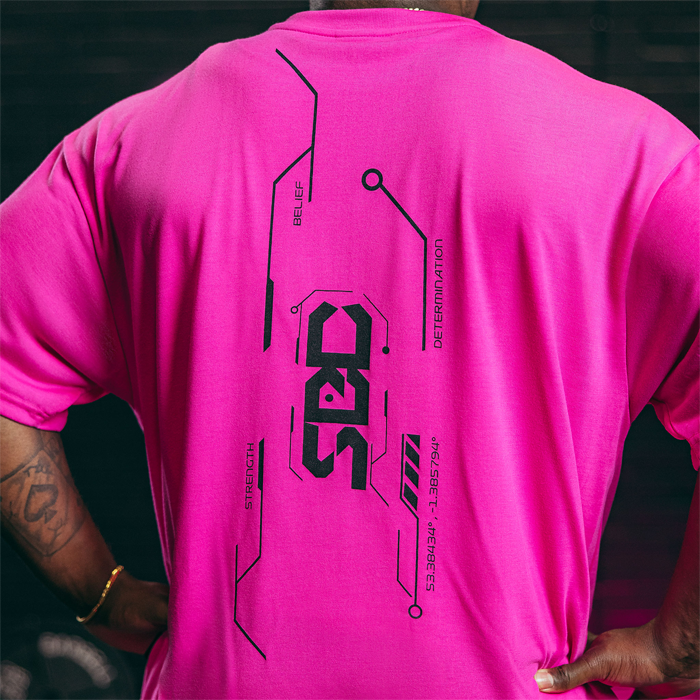 Nova Oversized T‑shirt Unisex Rosa