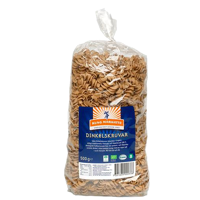 Bild av Dinkelskruvar Fullkorn, 500 g