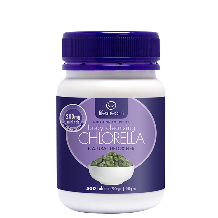 Bild av LifeStream Chlorella, 500 tabletter