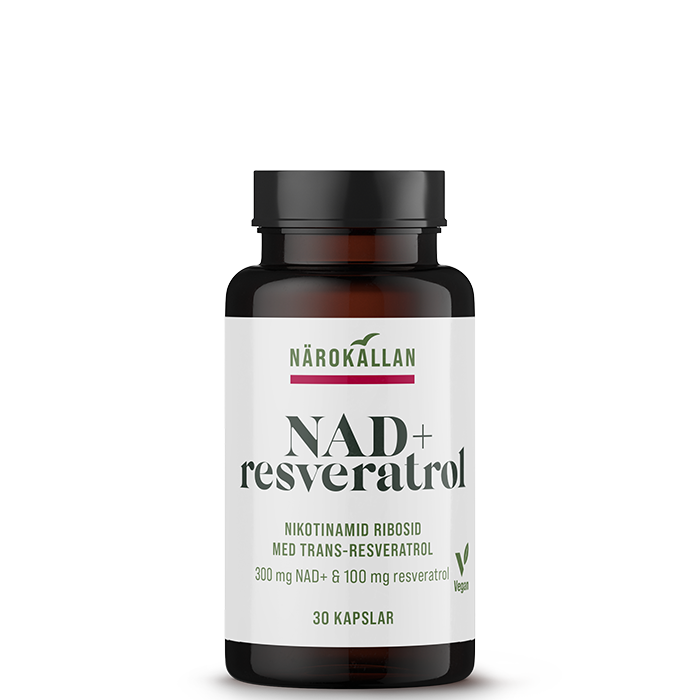 NAD-Resveratrol 30 kapslar