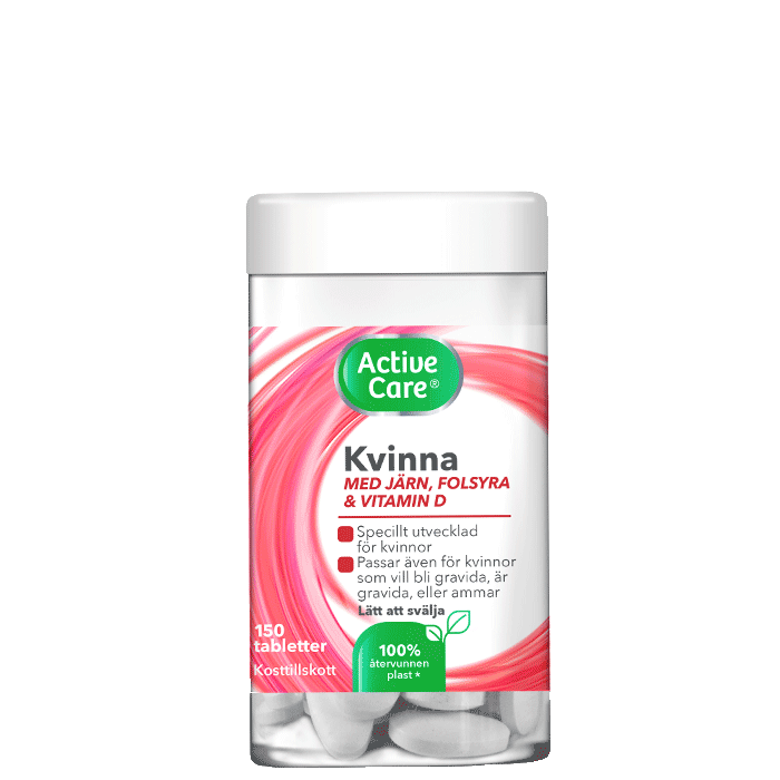Active Care Kvinna,150 tabletter