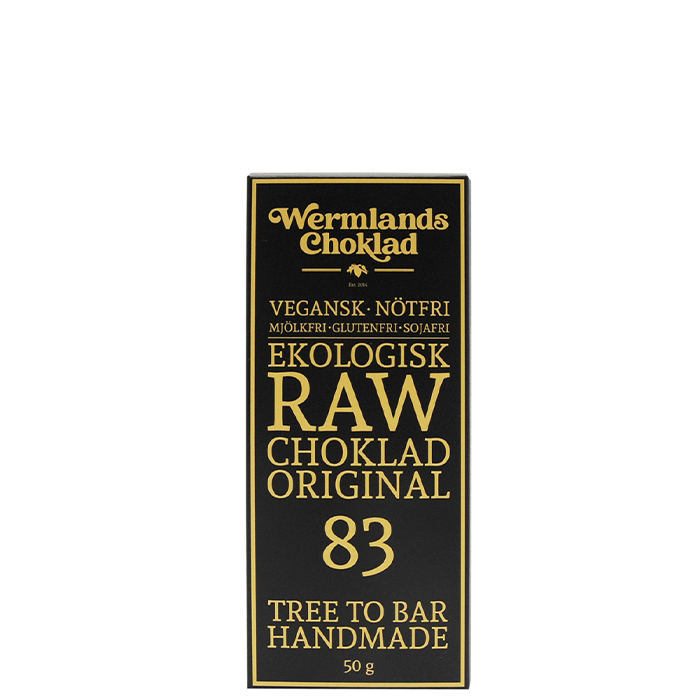 Raw Ekologisk Choklad Original 83% 50 g
