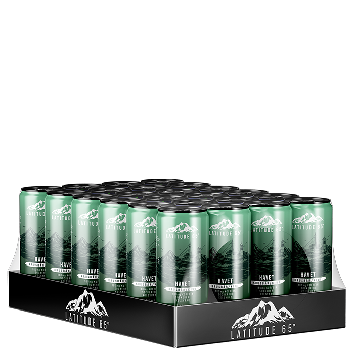 24 x Latitude 65 Energidryck 330 ml