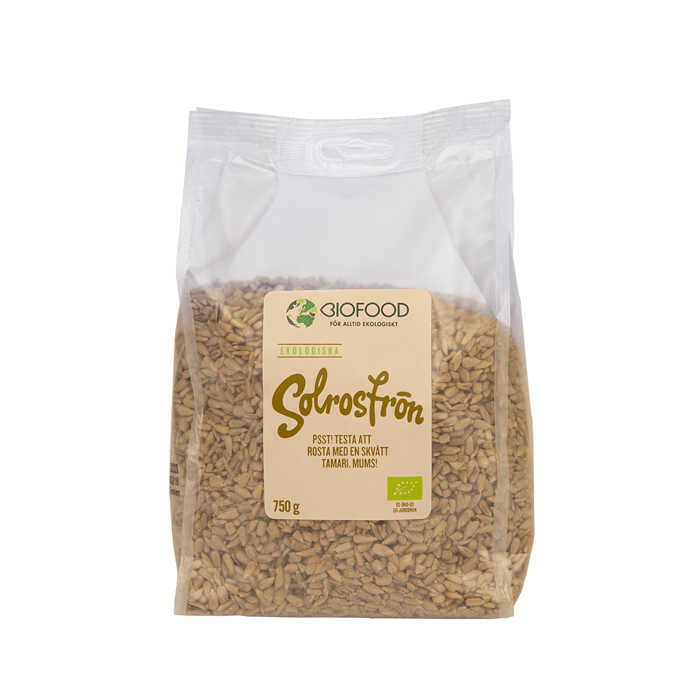 Solrosfrön 750 g