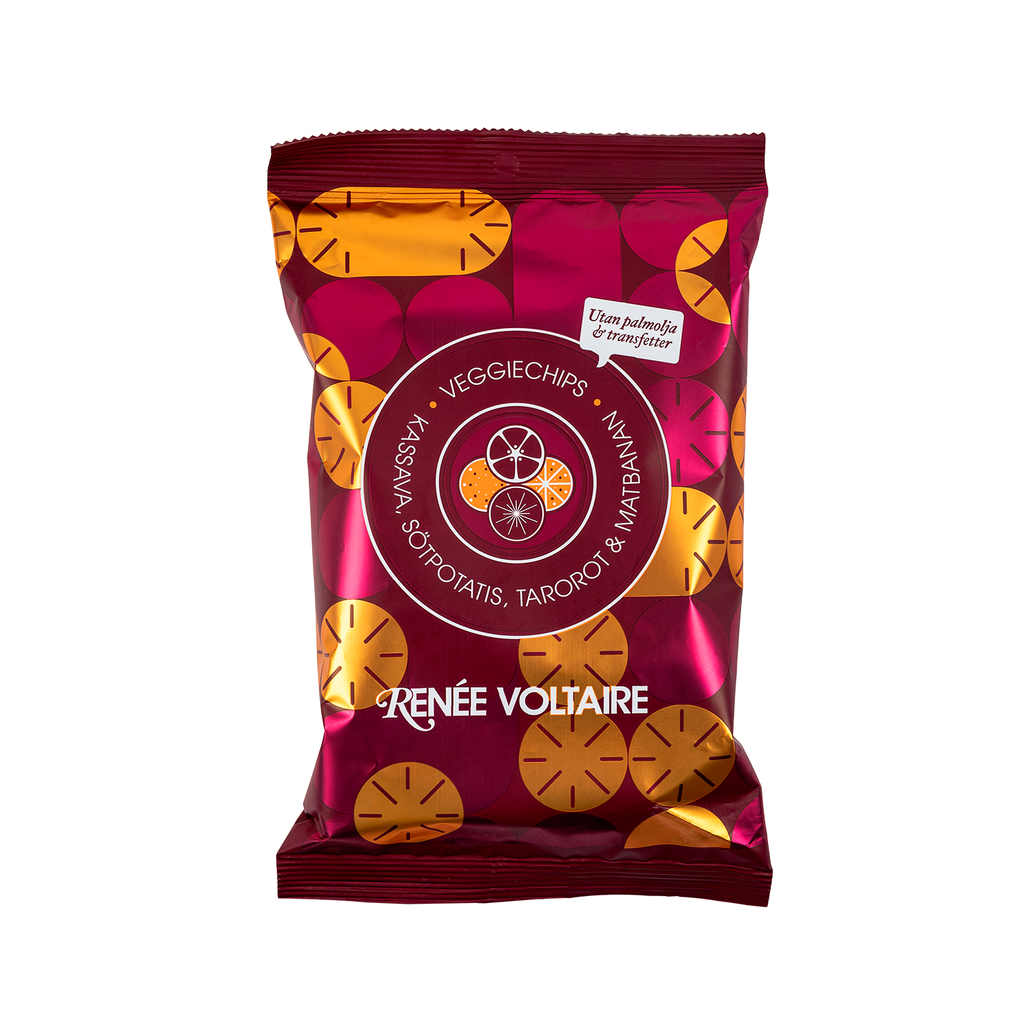 Veggiechips – Kassava, Tarorot, Sötpotatis & Matbanan 115 g