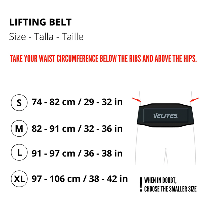Velites Lyftarb&auml;lte Svart