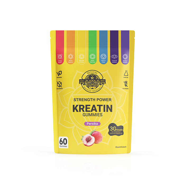 Kreatin Gummies Peach 60 gummies