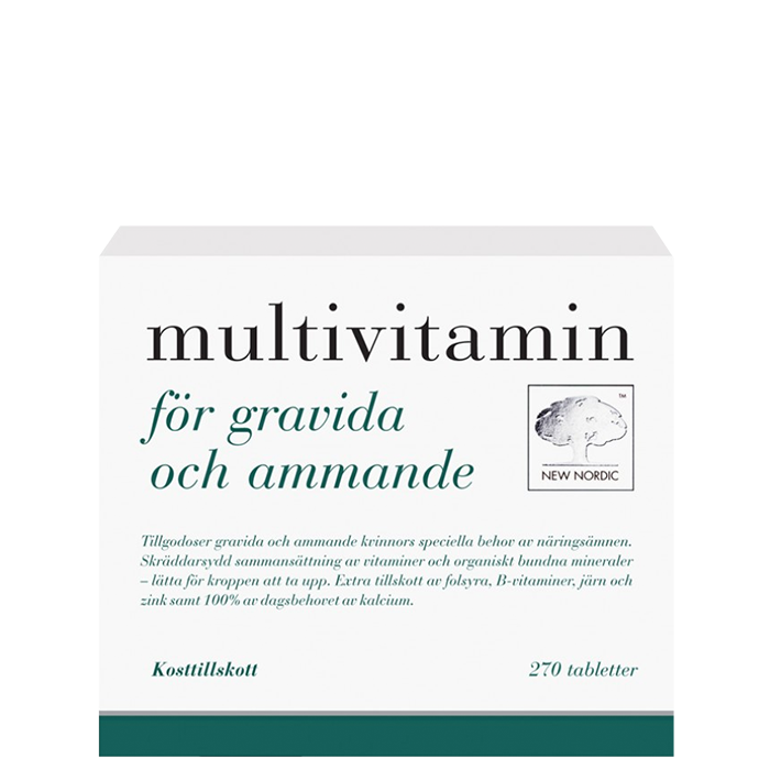 Multivitamin för Gravida och Ammande, 270 tabletter