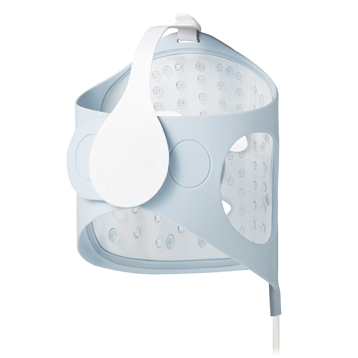 Glow LED Ansiktsmask Bl&aring;