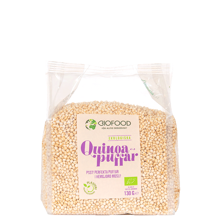 Quinoapuffar Ekologiska 130 g