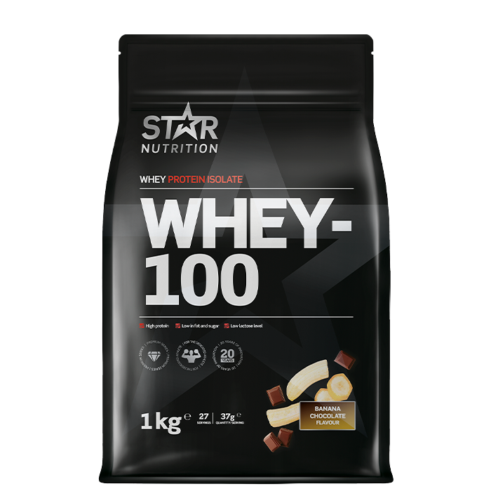 Whey-100 Vassleprotein 1 kg