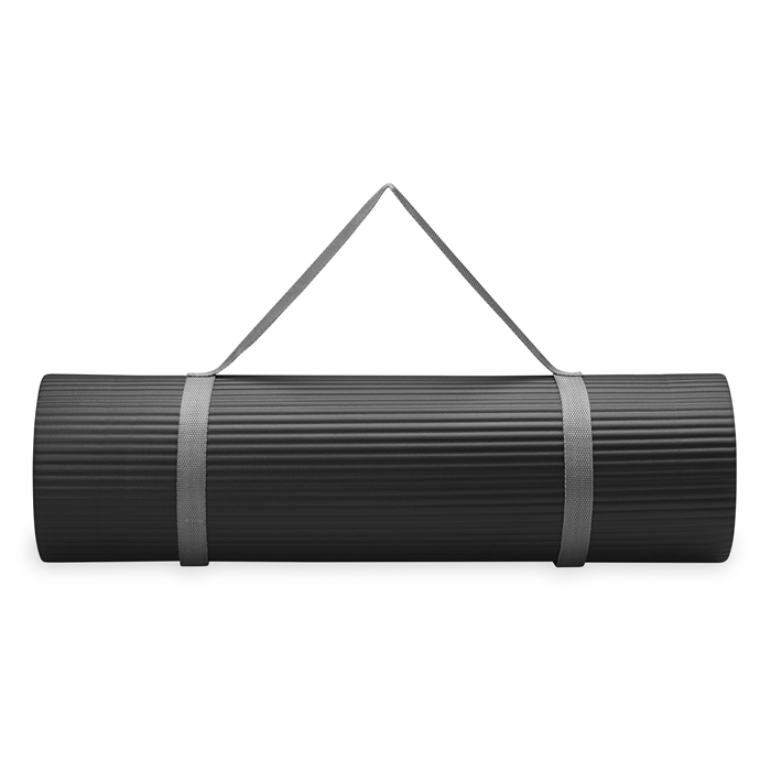 Tr&auml;ningsmatta Svart 10 mm