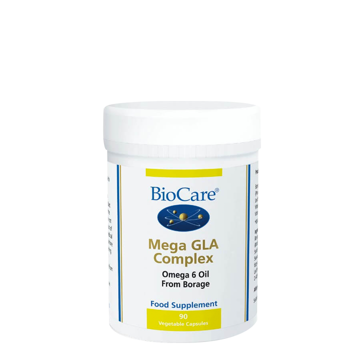 Bild av BioCare Mega GLA Complex (Omega-6 Fatty Acids), 90 kapslar