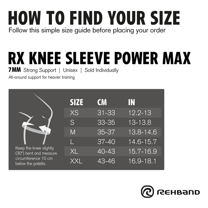 RX Kn&auml;st&ouml;d Power Max 7mm Svart