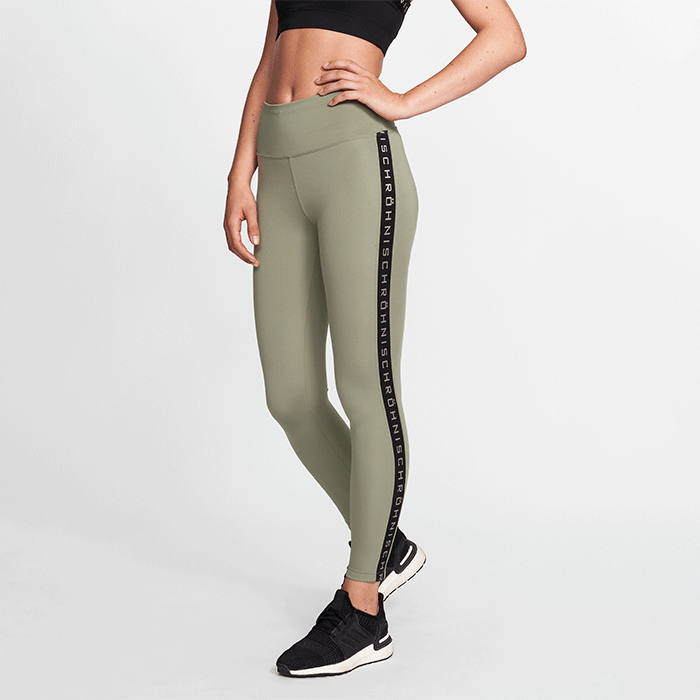 Bild av Kay High Waist Tights, Vetiver Green
