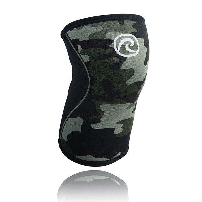 RX Knäskydd 7mm Camo/Svart