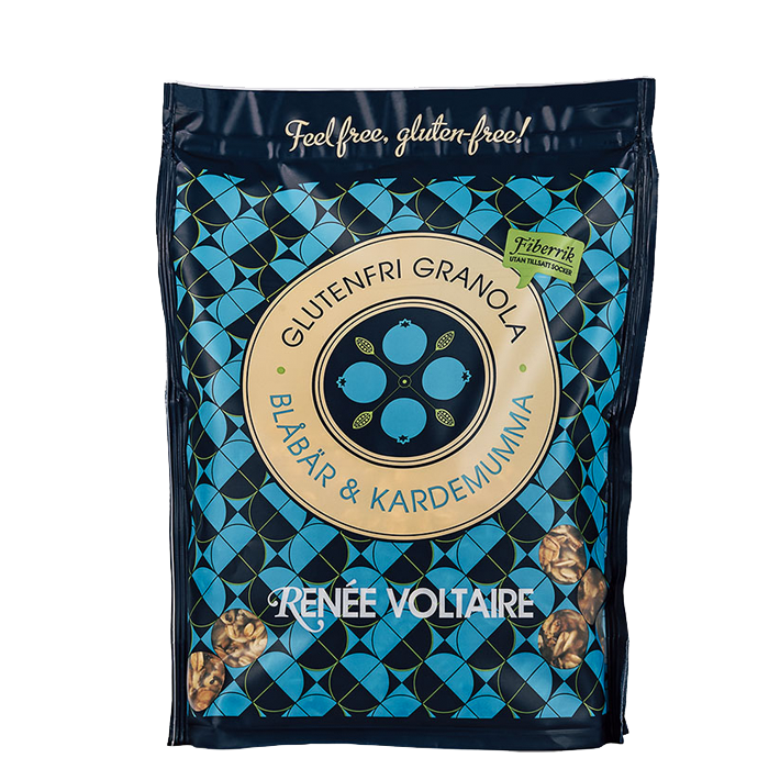 Bild av Glutenfri Granola Blåbär & Kardemumma, 375 g