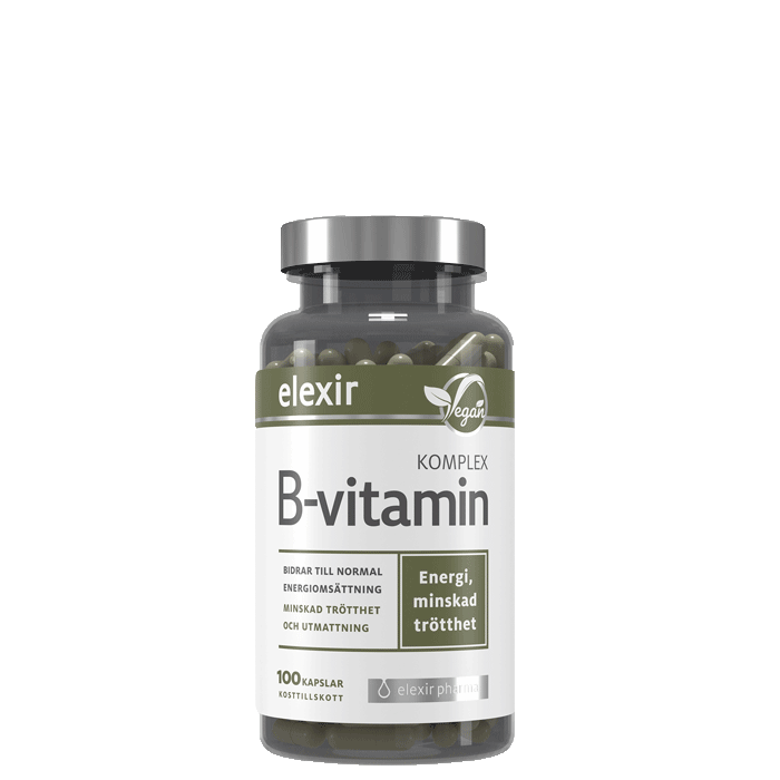 Bild av B-vitamin Komplex, 100 veg. kapslar