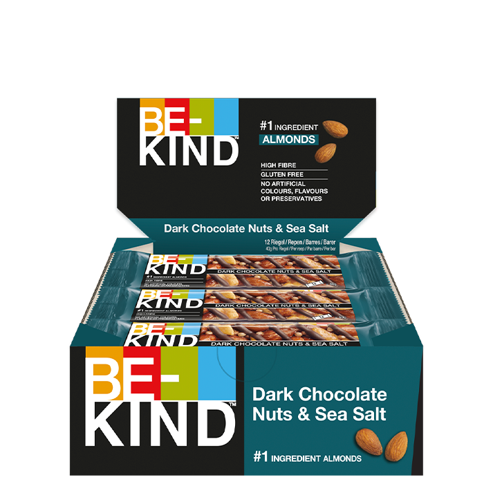 12 x Core Bar 40 g Mörk Choklad Nötter & Havssalt