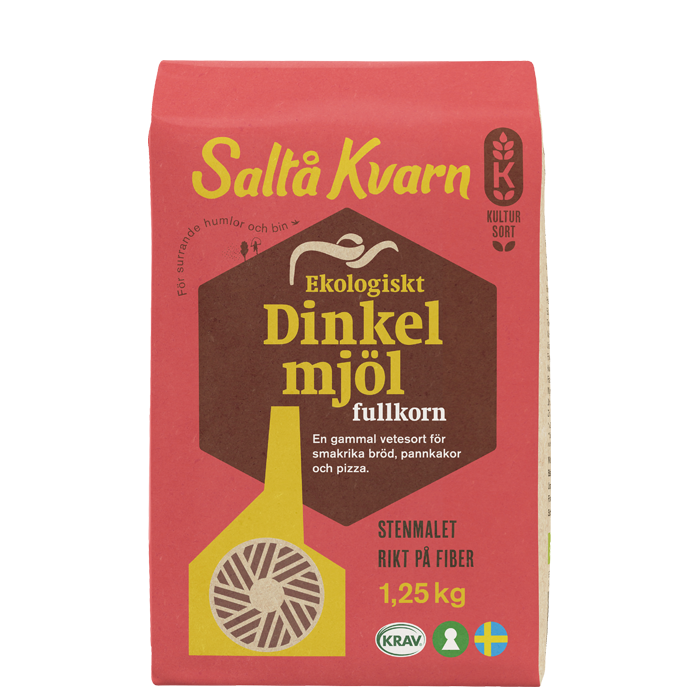 Dinkelmjöl Fullkorn 1,25 kg