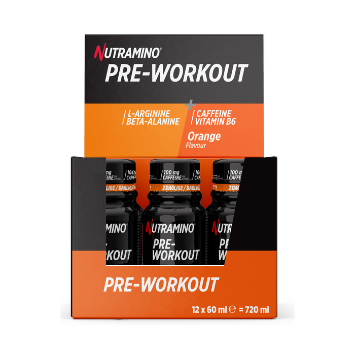 12 x Nutramino PWO Shot 60 ml