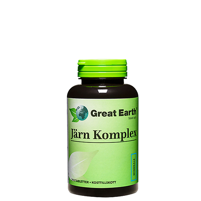 Bild av Järn Komplex 25 mg, 100 tabletter
