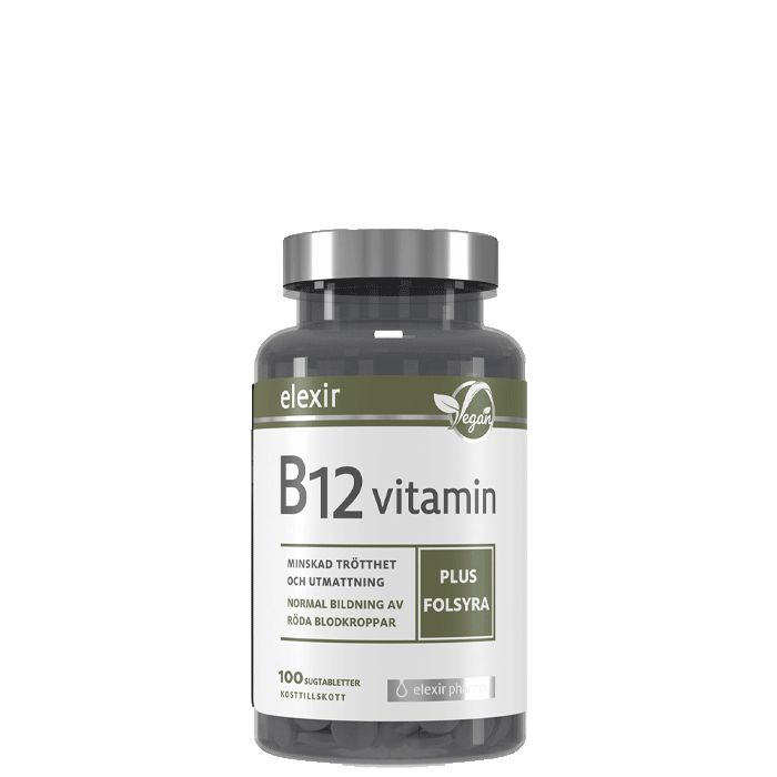 Bild av B-12 Vegan, 100 tabletter