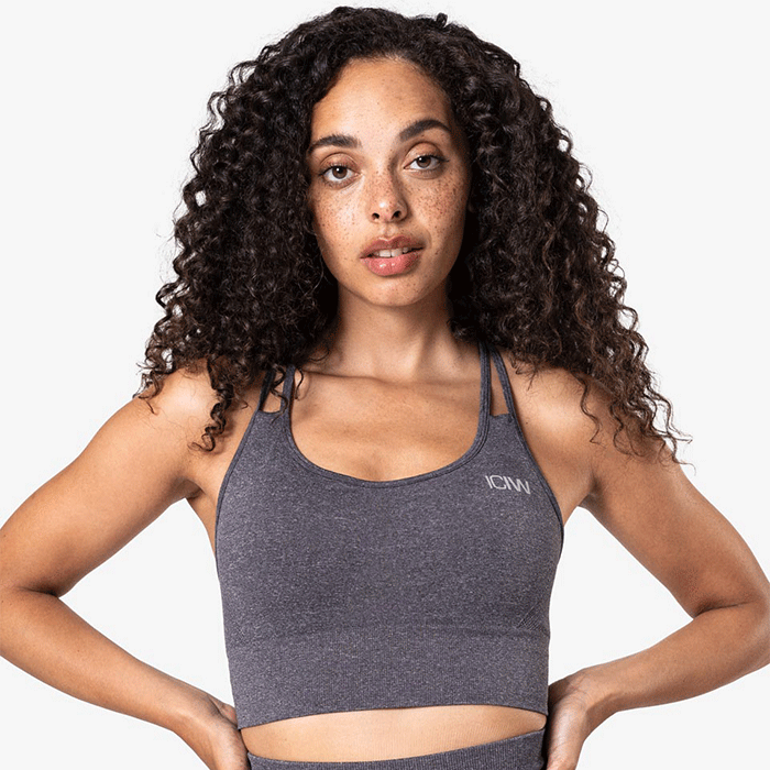 Bild av Define Seamless Sports Bra, Grey Melange