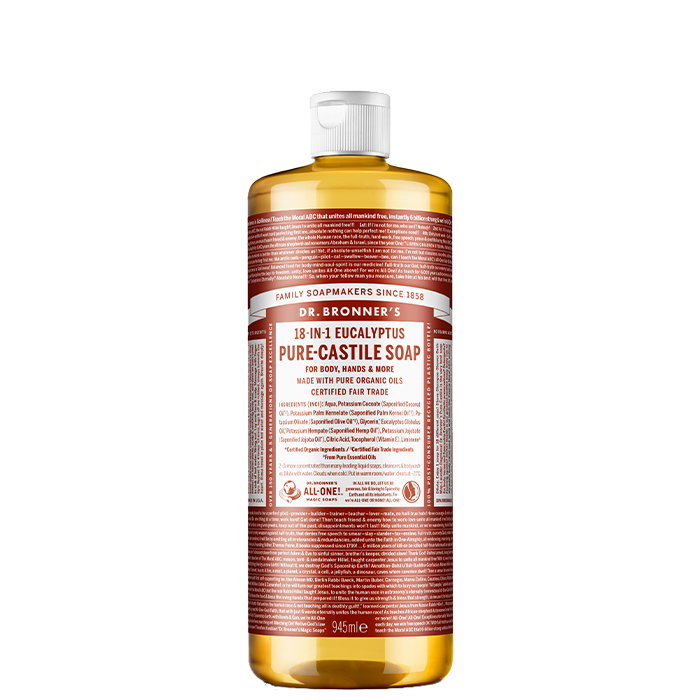 Pure Castile Liquid Soap Eucalyptus 945 ml