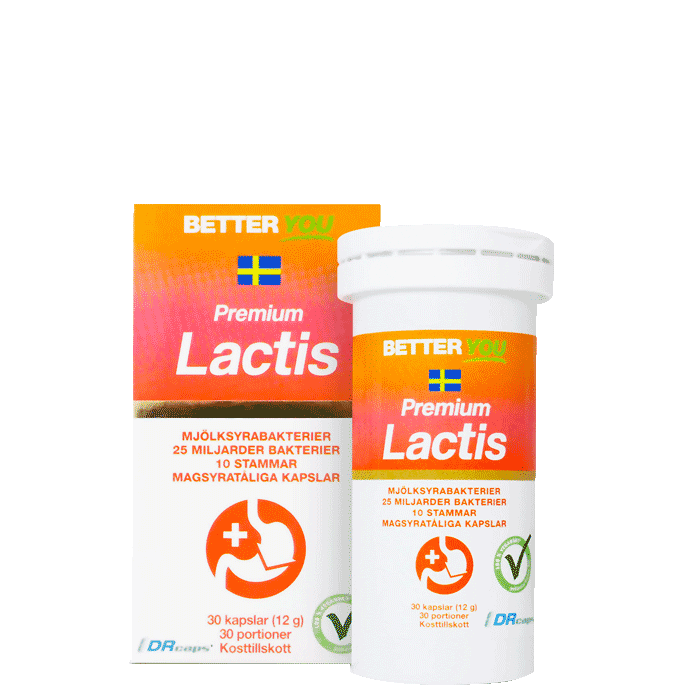Premium Lactis, 30 kapslar