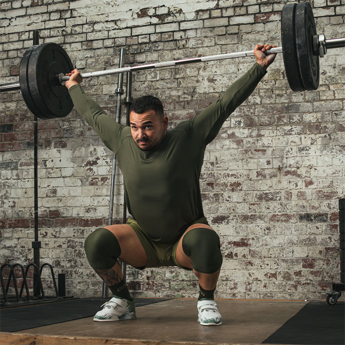 Resolve Weightlifting Kn&auml;skydd