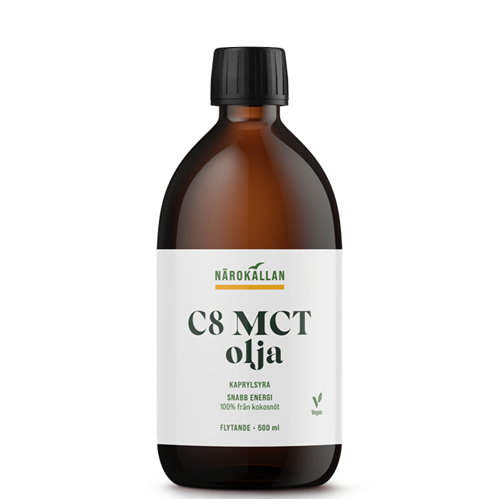 C8 MCT-olja 500 ml