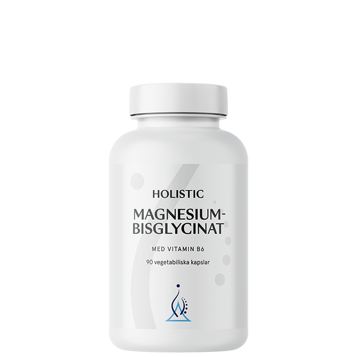 Magnesiumbisglycinat 100 mg 90 vegetabiliska kapslar