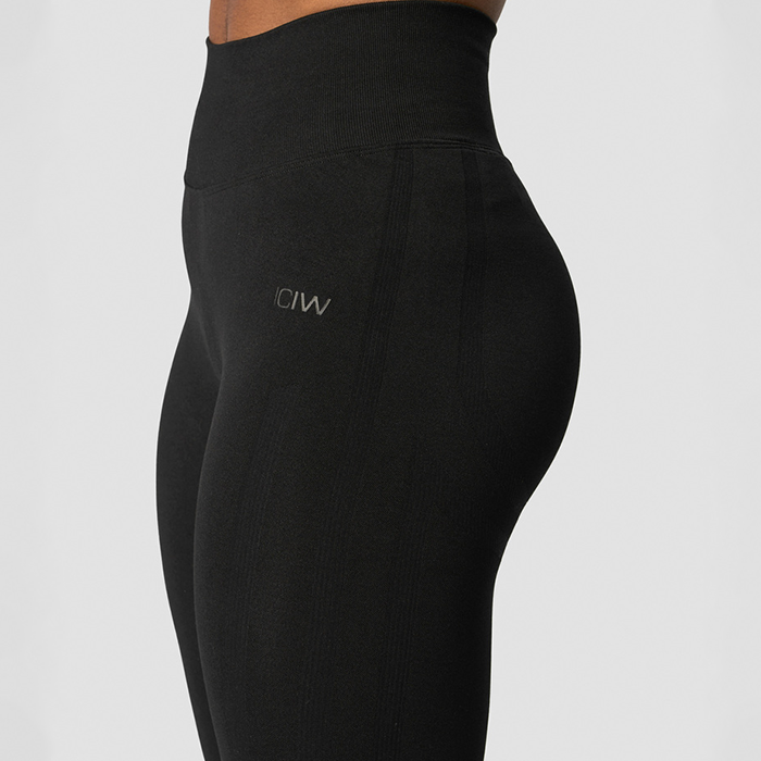 Rush Seamless Tights Svart