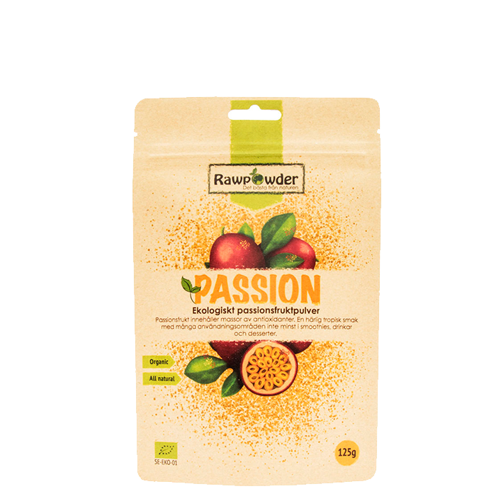 Bild av Passion, Ekologiskt Passionsfruktpulver, 125 g