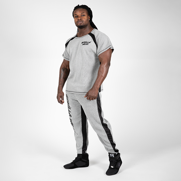 Augustine Old School Work Out Top, Grey