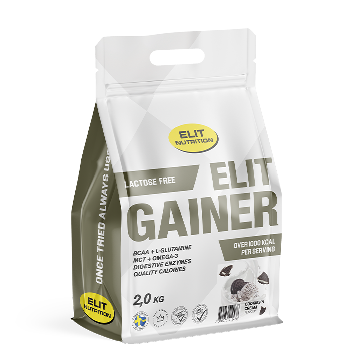 ELIT GAINER - Laktosfri, 2000 g
