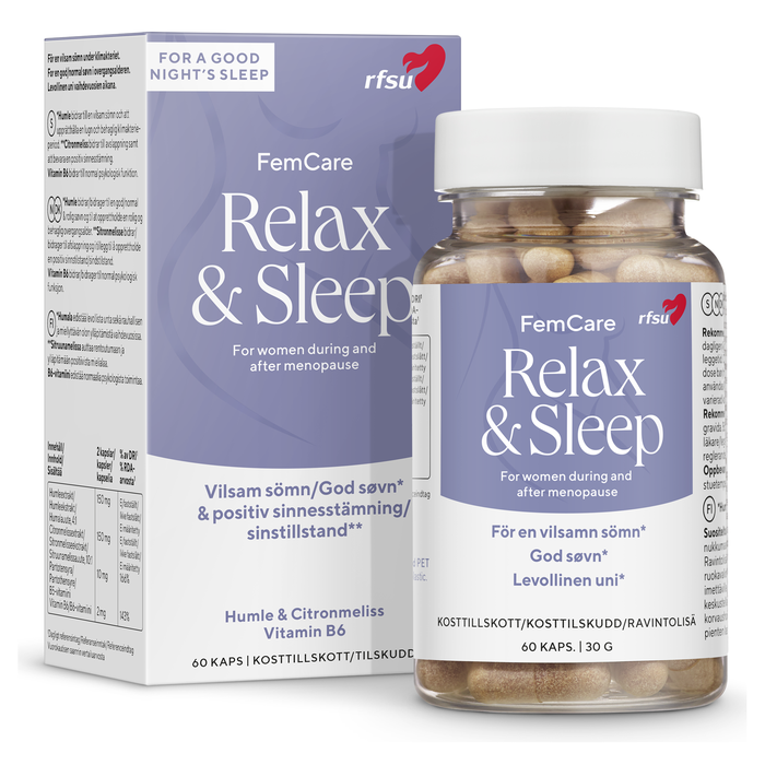 Relax & Sleep 60 kapslar
