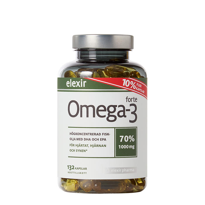 Omega-3 Forte 1000 mg 132 kapslar