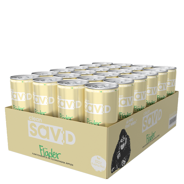 24 st Clean sav:D Flak 330 ml