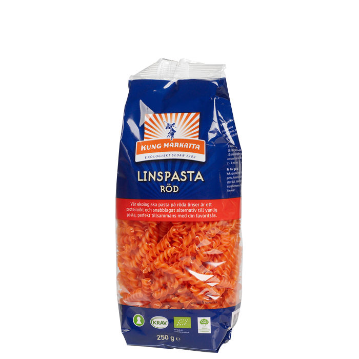 Röd Linspasta 250 g