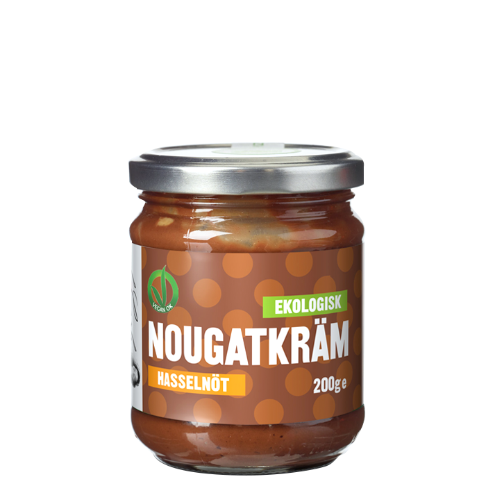 Nougatkräm Hasselnöt 200 g