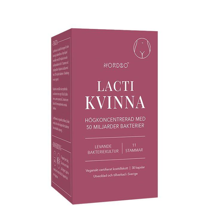 LactiKvinna Mjölksyrabakterier 30 kapslar