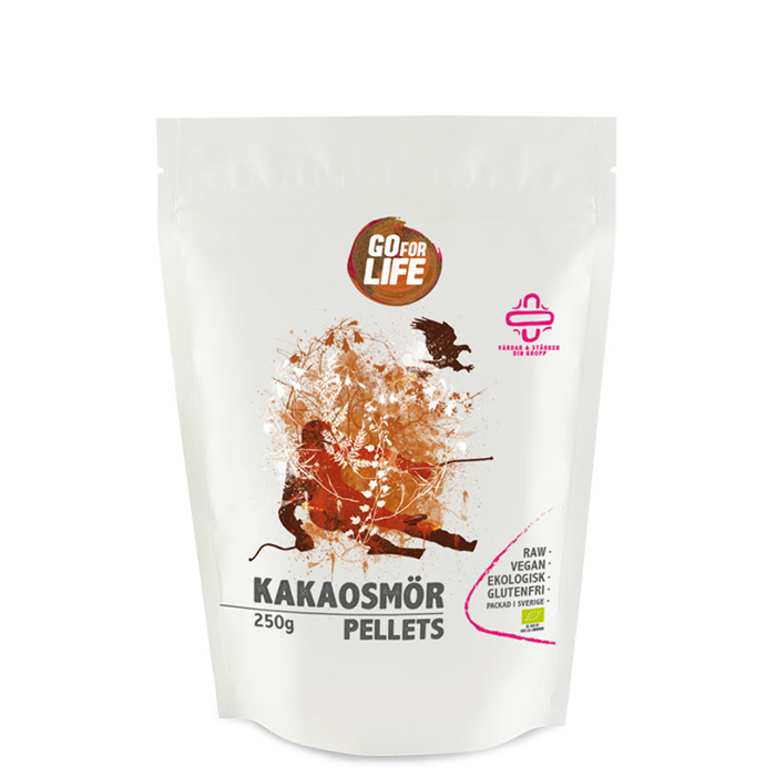 Kakaosmör Pellets Raw Ekologisk 250 g