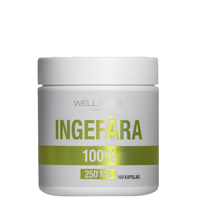 Ingefära 250 mg 100 kapslar