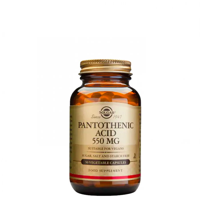 Bild av Pantothenic Acid 550 mg, 50 kapslar