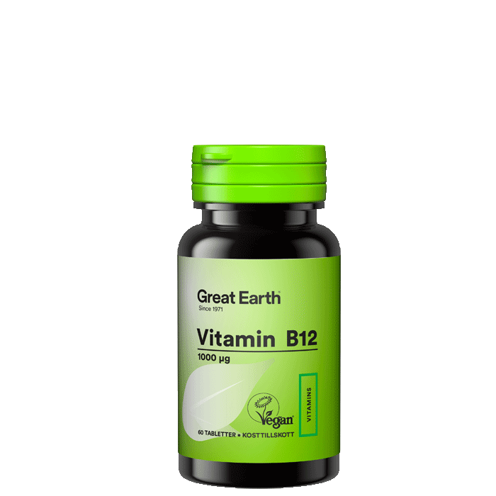 Bild av Vitamin B12 1000 mcg, 60 tabletter